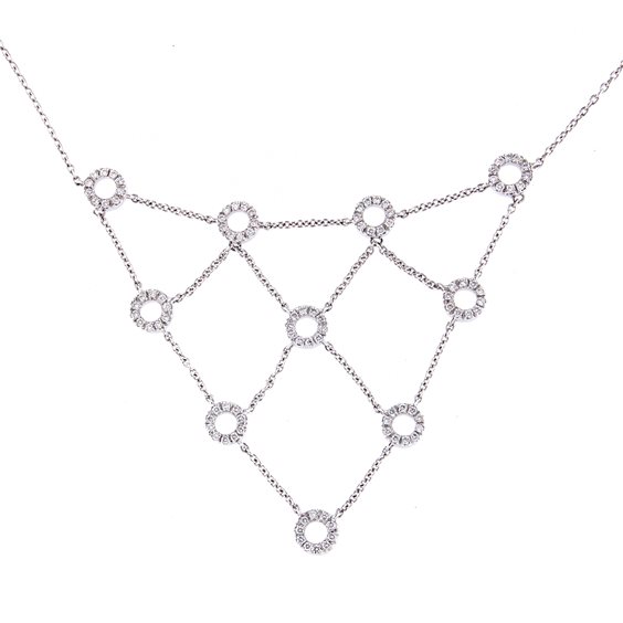 Collana Crivelli Donna in Oro Diamante 0.65 Ct 175-791 - 175-791